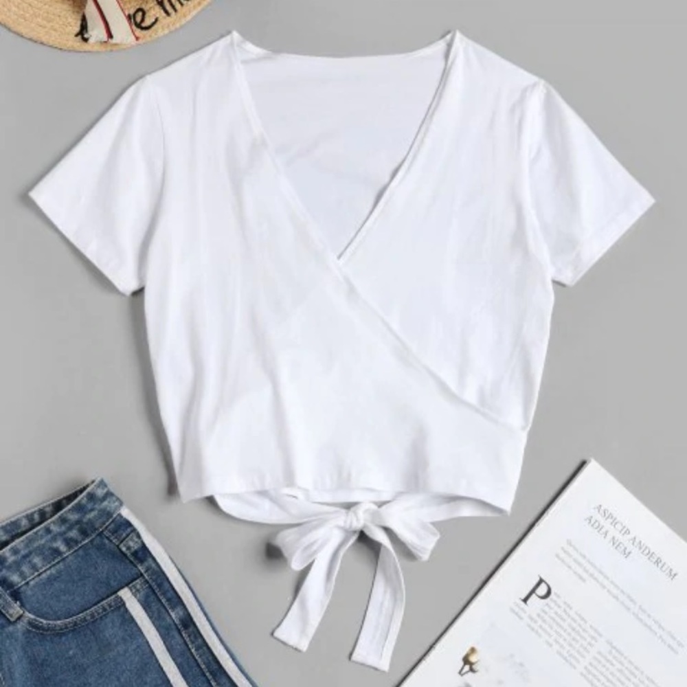 White Tie Shirt